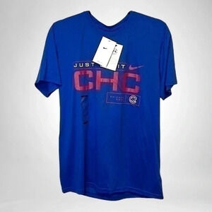 Nike Dri-Fit MLB T-SHIRT CHICAGO CUBS - SIZE MEDIUM NEW w/ TAGS